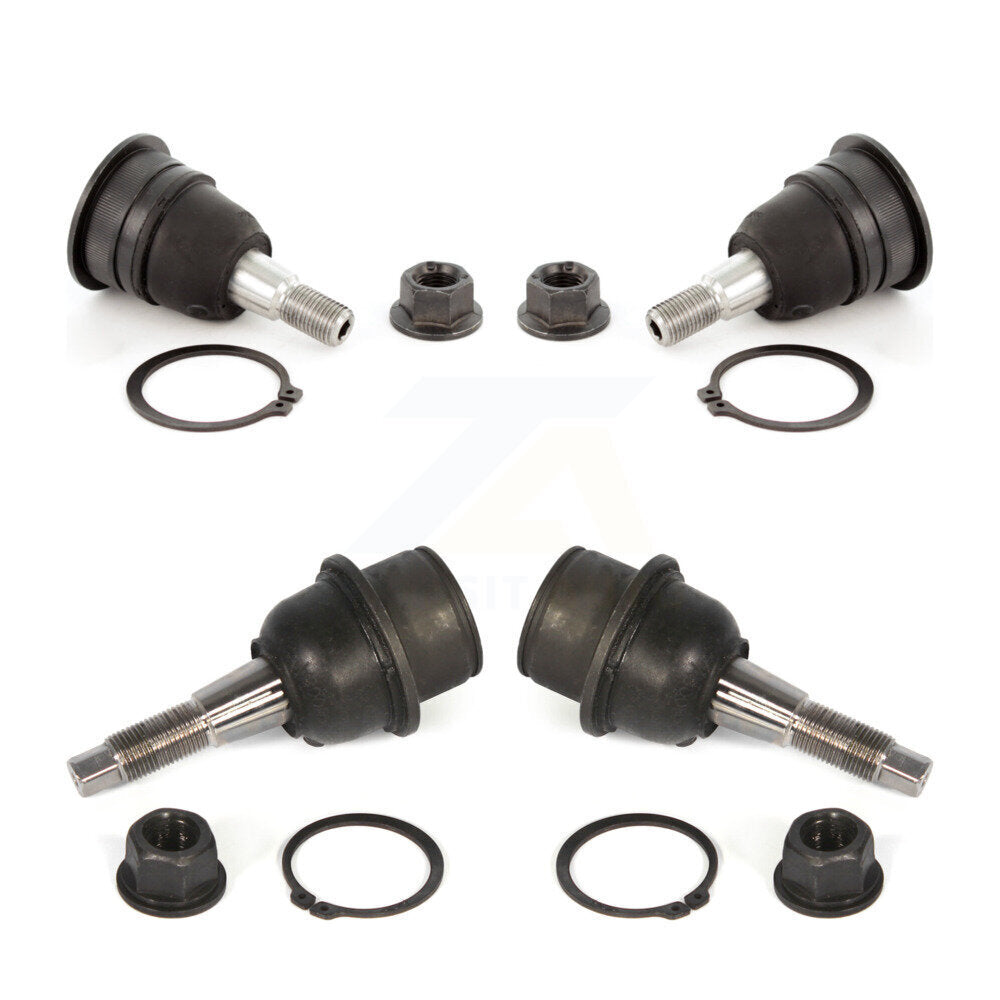 Lower & Upper Suspension Ball Joints Front Kit For Ram 1500 Dodge 4WD