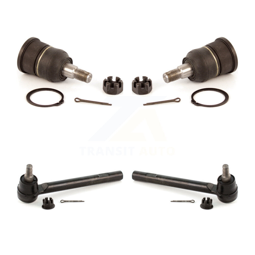 Ball Joint & Tie Rod End Front Kit For Honda Odyssey With Cast Iron Control Arm