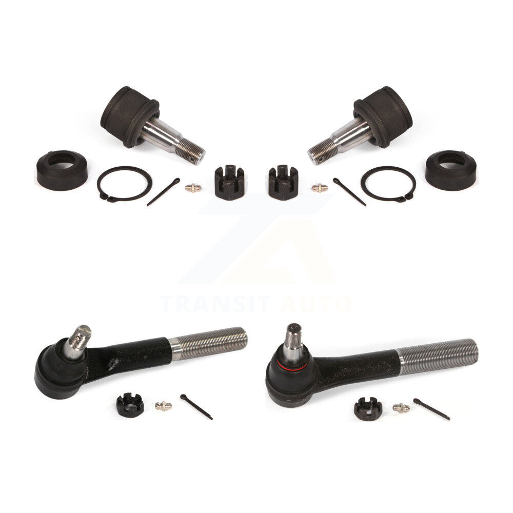 Ball Joint & Tie Rod End Front Kit For Ford F-350 Super Duty F-250 Excursion RWD