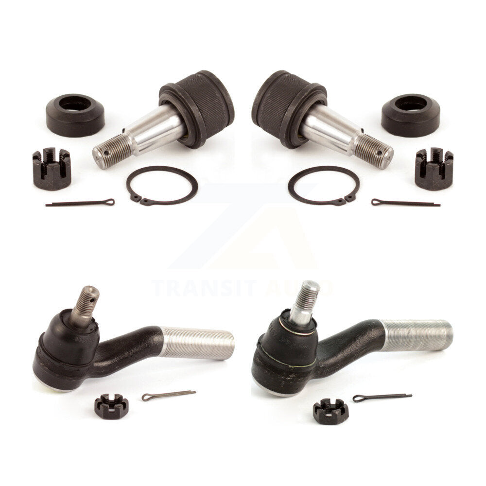 Ball Joint And Tie Rod End Front Kit For Ford E-350 Super Duty E-250 E-150 E-450