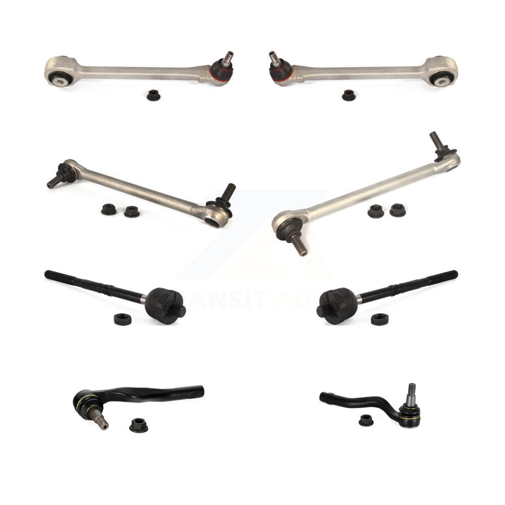 Arm Ball Joint Tie Rod End Link Front Kit (8Pc) For Mercedes-Benz GLK350 GLK250