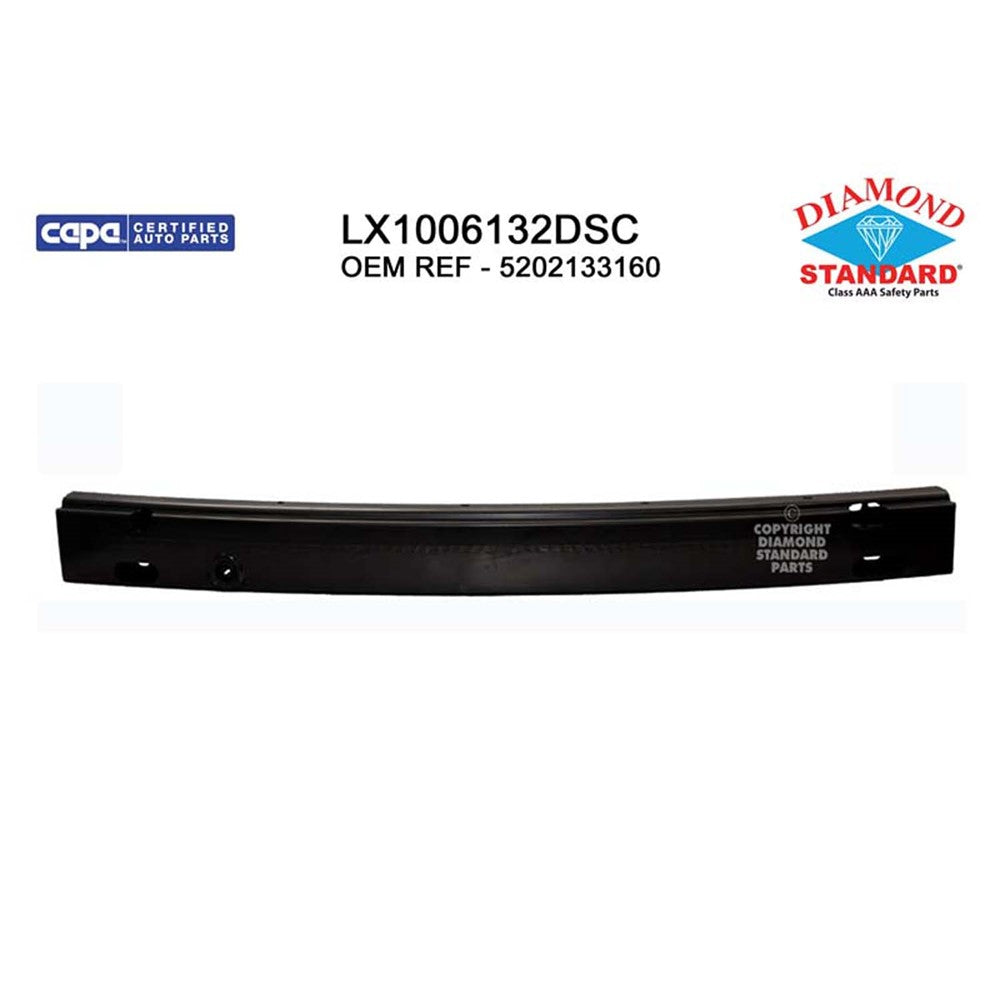 Front Bumper Impact Bar 2007-2012 Lexus Es350