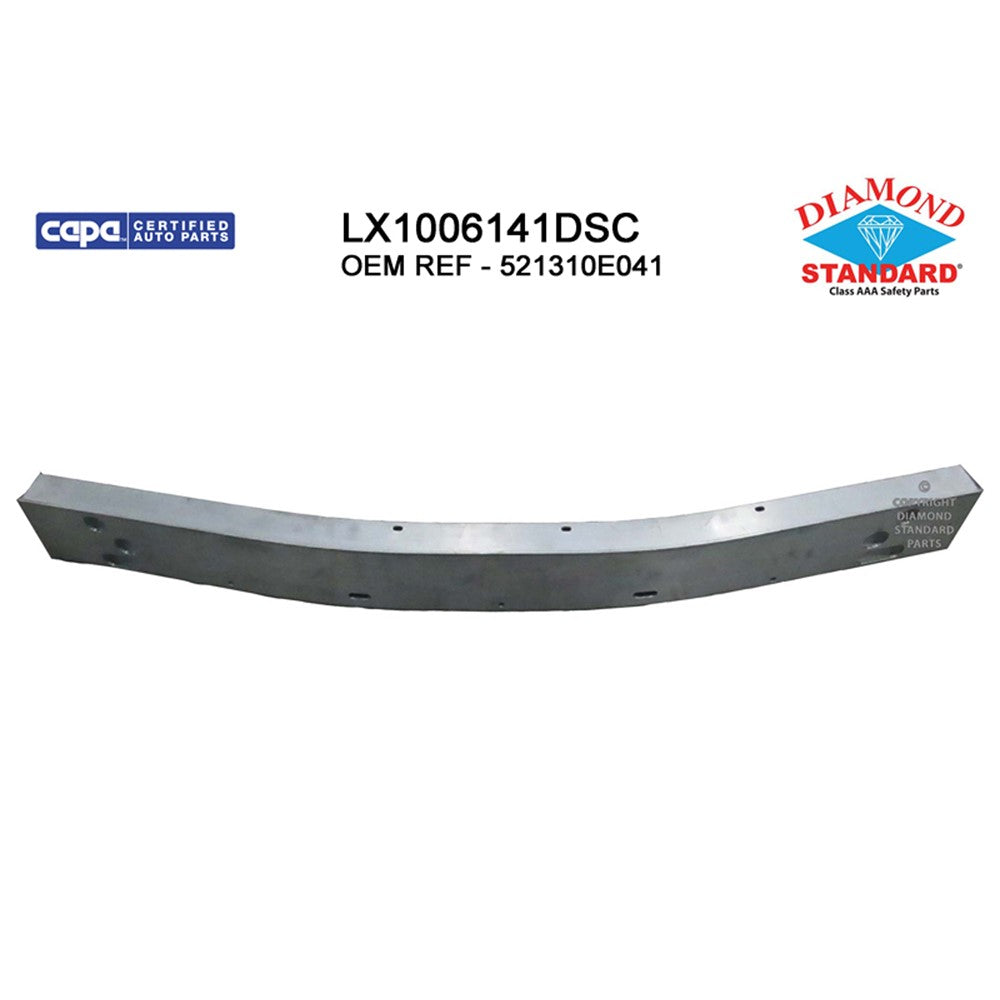 Front Bumper Impact Bar 2013-2015 Lexus Rx350, Rx450h