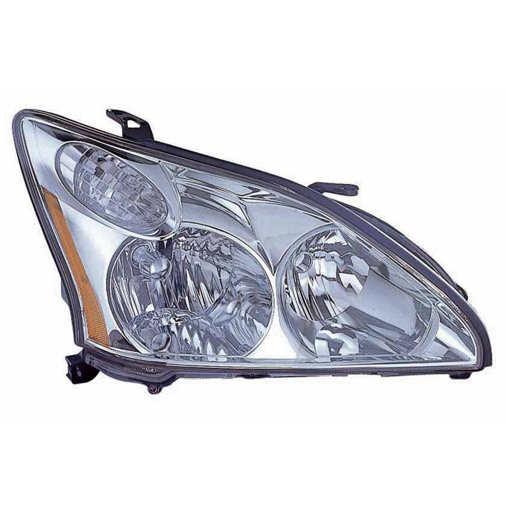 Front Right Passenger Side Halogen Headlight Lens And Housing 2004-2009 Lexus Rx330, Rx400h, Rx350