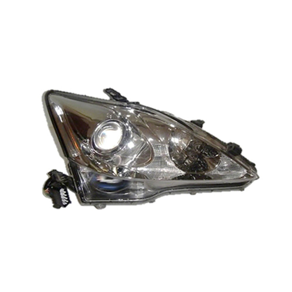 Front Right Passenger Side Hid Headlight Lens And Housing 2006-2008 Lexus Is250, Is350