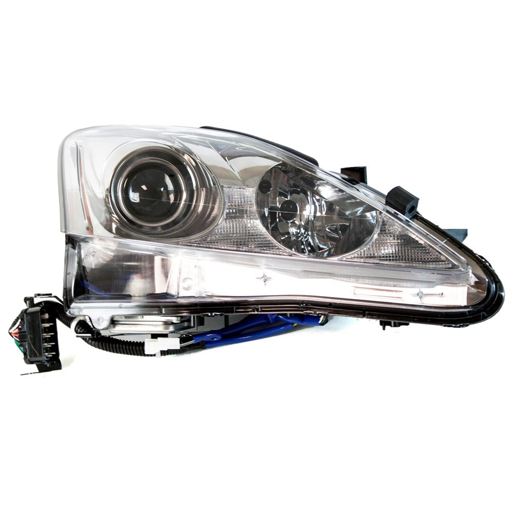 Front Right Passenger Side Hid Headlight Lens And Housing 2009-2010 Lexus Is250, Is350