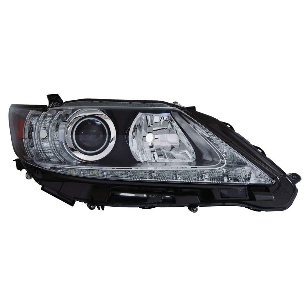 Front Right Passenger Side Halogen Headlight Lens And Housing 2013-2015 Lexus Es300h, Es350