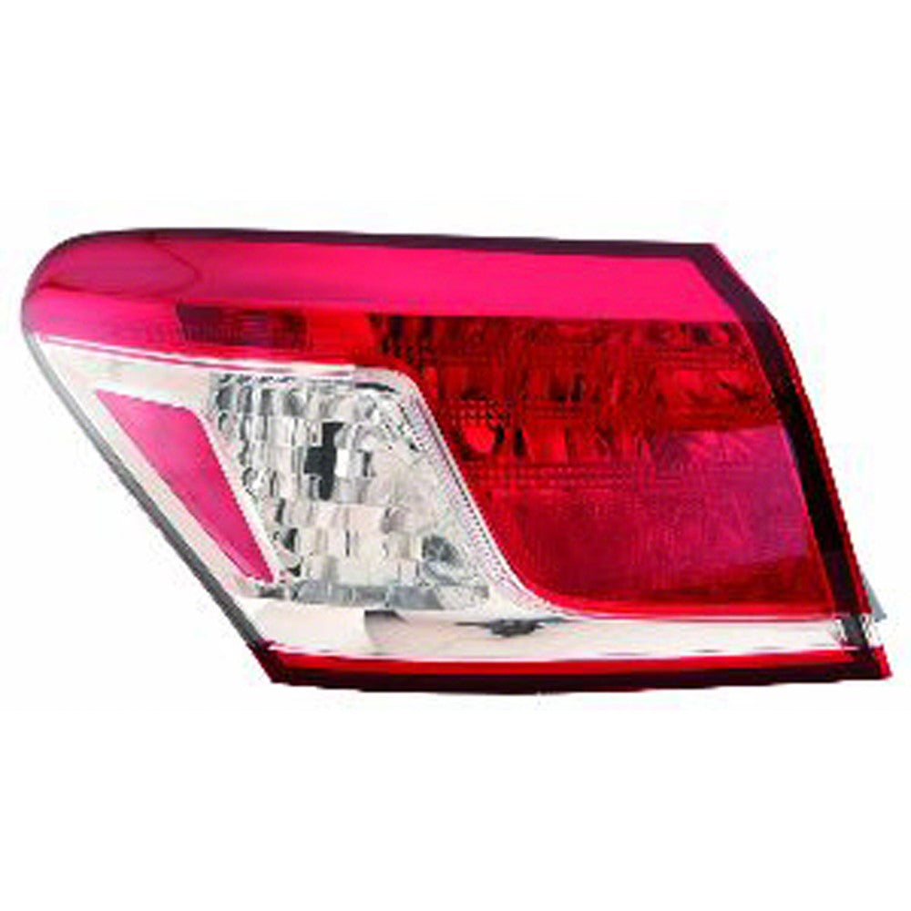 Rear Left Driver Side Outer Tail Light Lens And Housing 2010-2012 Lexus Es350