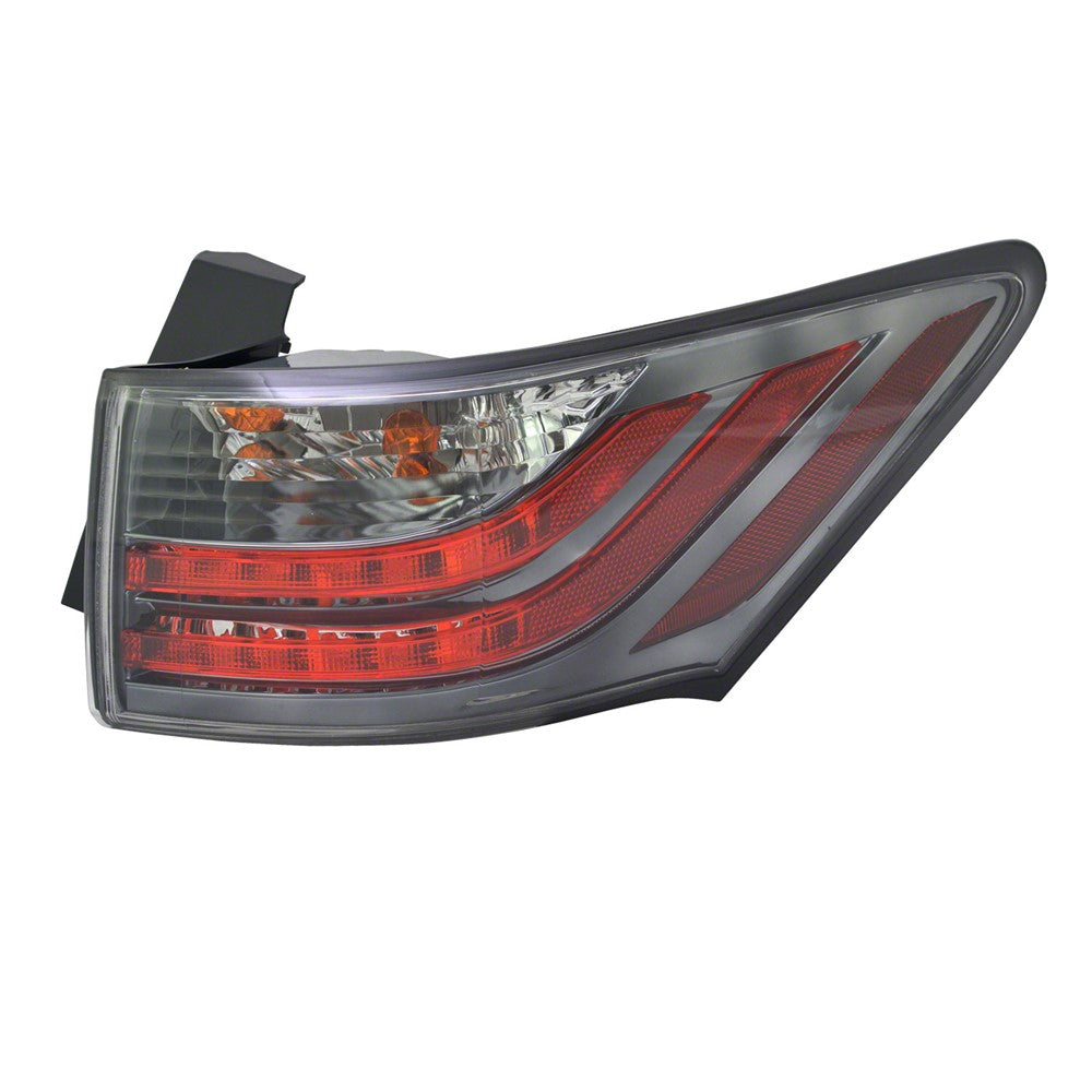Rear Right Passenger Side Outer Led Tail Light Assembly 2011-2013 Lexus Ct200h
