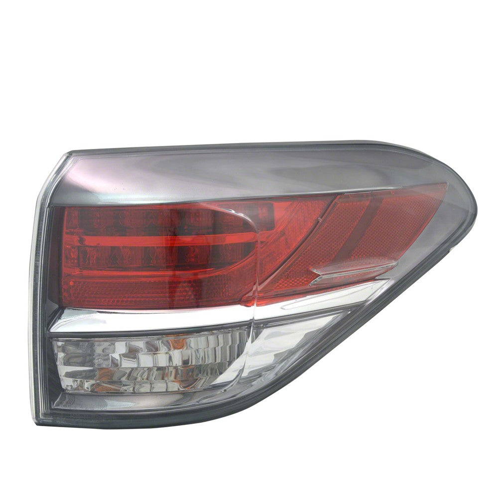 Rear Right Passenger Side Outer Tail Light Assembly 2013-2015 Lexus Rx350
