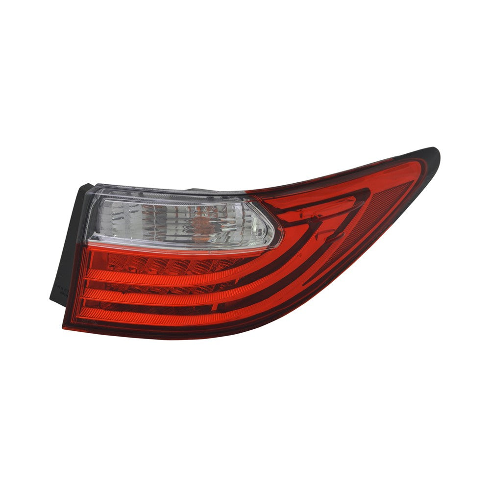 Rear Right Passenger Side Outer Tail Light Lens And Housing 2013-2015 Lexus Es300h, Es350