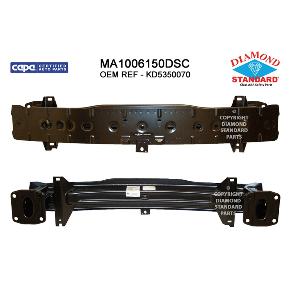 Front Bumper Impact Bar 2013-2021 Mazda Cx-5