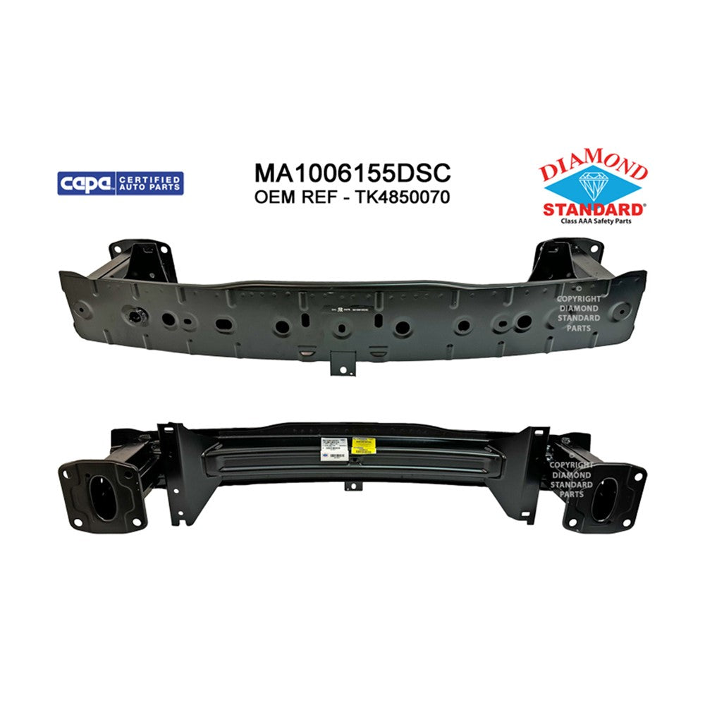 Front Bumper Impact Bar 2016-2023 Mazda Cx-9