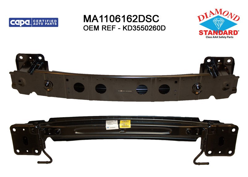 Rear Bumper Impact Bar 2013-2025 Mazda Cx-5, Cx-50