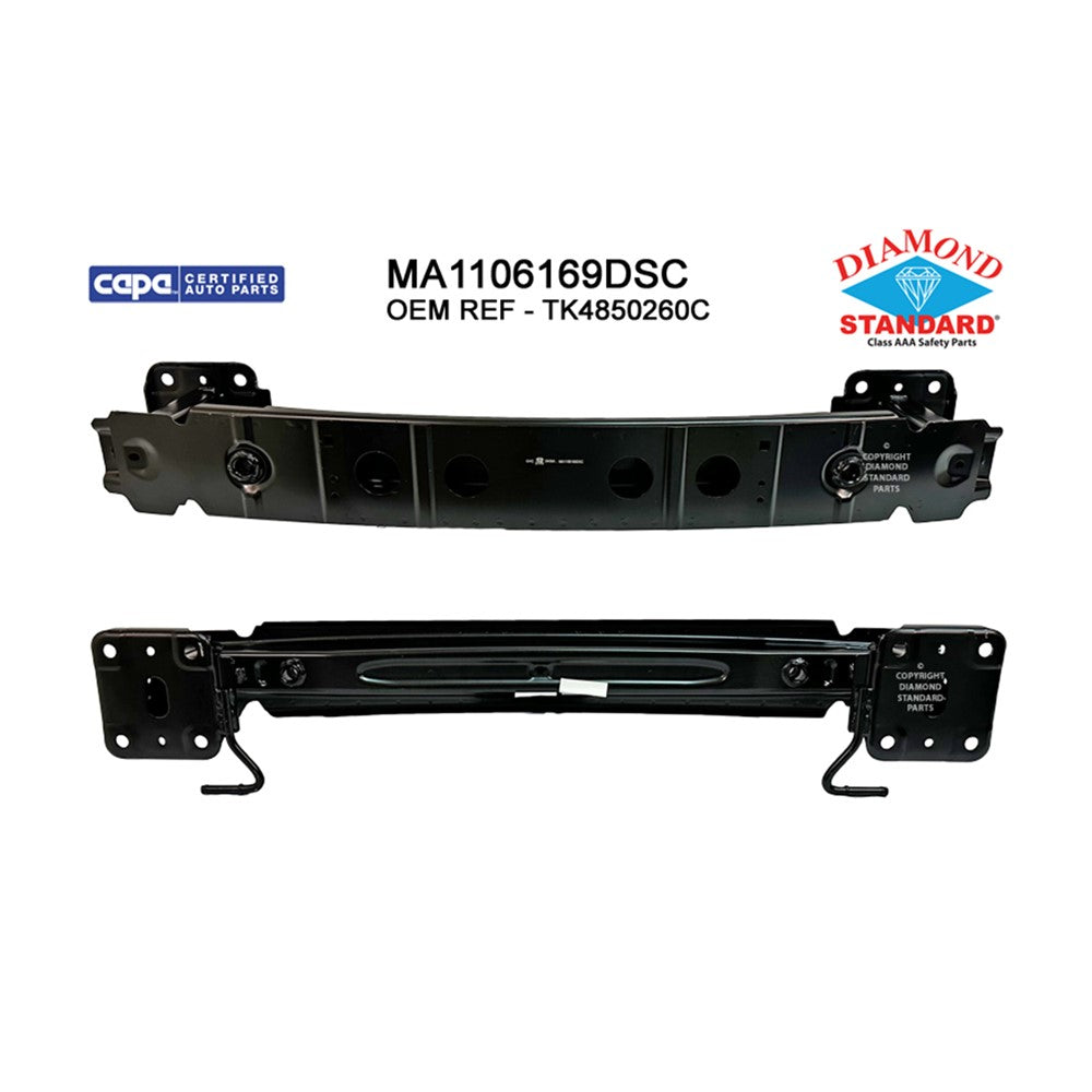 Rear Bumper Impact Bar 2016-2023 Mazda Cx-9