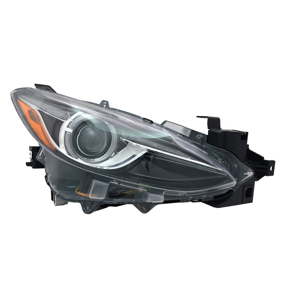 Front Right Passenger Side Hid Headlight Lens And Housing 2014-2016 Mazda 3