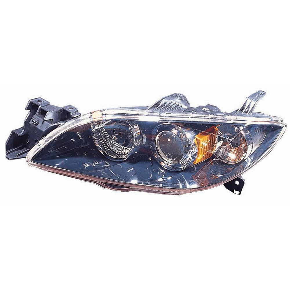 Front Left Driver Side Halogen Headlight Lens And Housing 2004-2009 Mazda 3