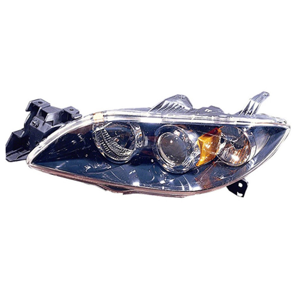 Front Left Driver Side Halogen Headlight Lens And Housing 2004-2009 Mazda 3