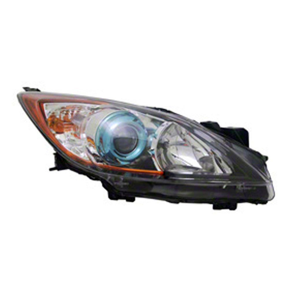 Front Left Driver Side Halogen Headlight Lens And Housing 2012-2013 Mazda 3