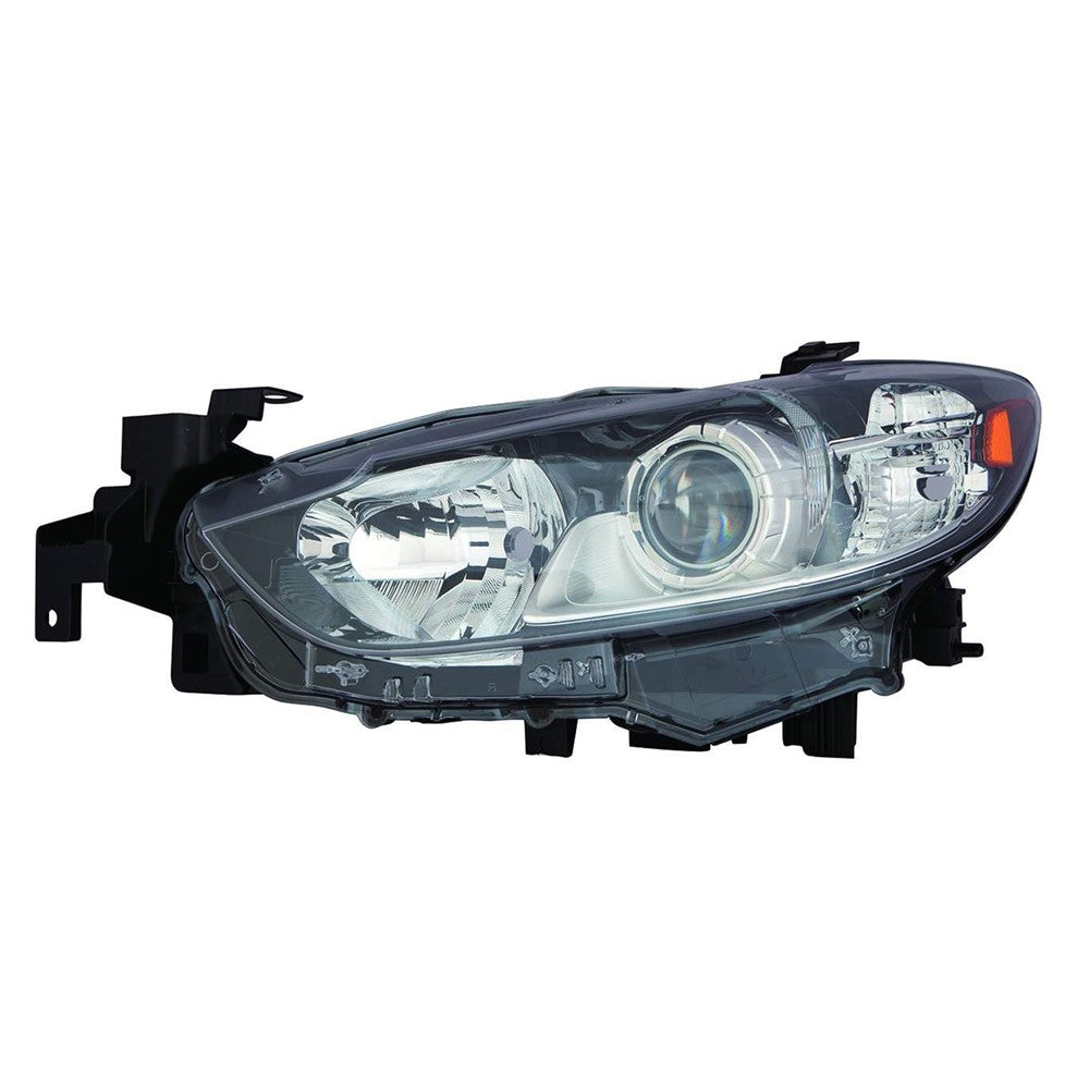 Front Left Driver Side Halogen Headlight Lens And Housing 2014-2017 Mazda 6