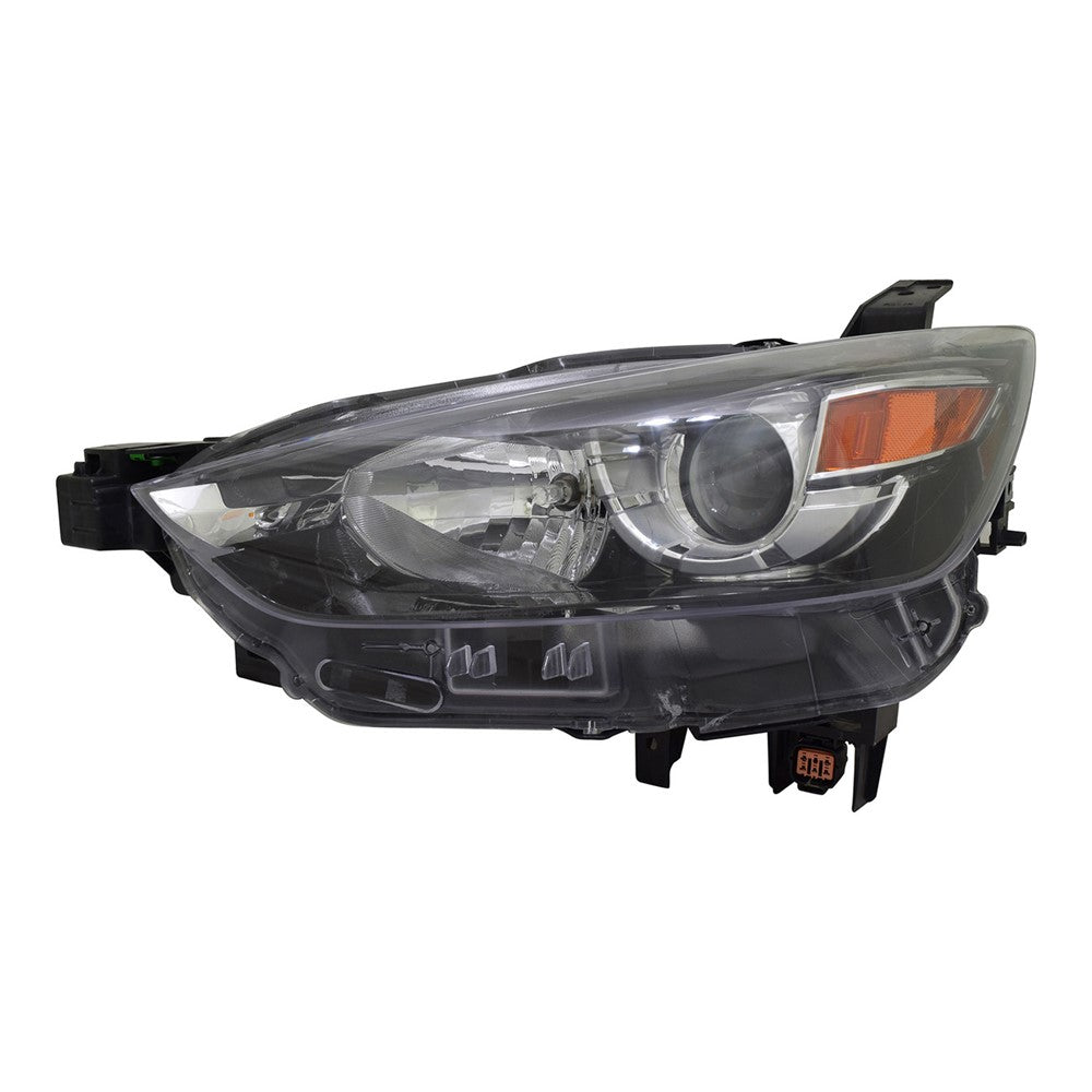 Front Left Driver Side Halogen Headlight Lens And Housing 2016-2022 Mazda Cx-3, Cx-30