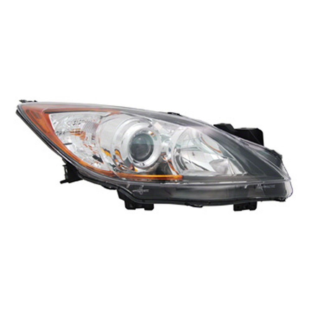 Front Right Passenger Side Halogen Headlight Lens And Housing 2012-2013 Mazda 3