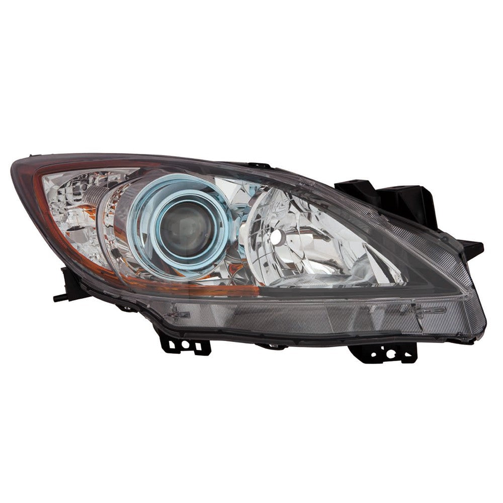 Front Right Passenger Side Halogen Headlight Lens And Housing 2012-2013 Mazda 3