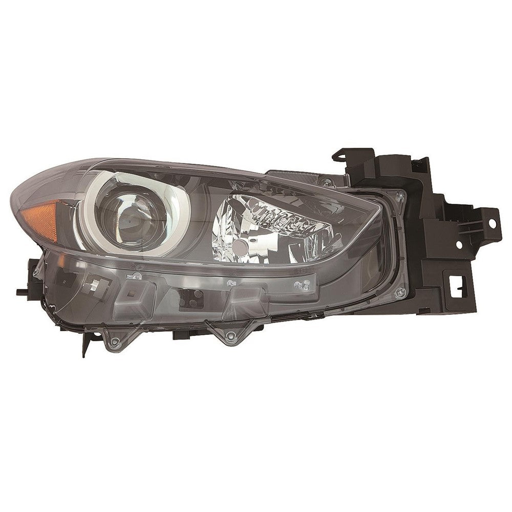 Front Right Passenger Side Halogen Headlight Lens And Housing 2017-2018 Mazda 3