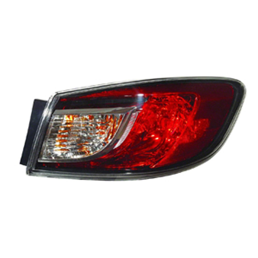 Rear Right Passenger Side Inner Bulb Type Tail Light Assembly 2010-2013 Mazda 3