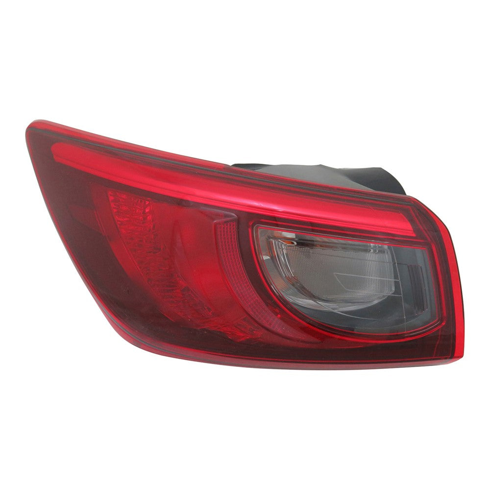 Rear Left Driver Side Outer Tail Light Assembly 2016-2022 Mazda Cx-3, Cx-30