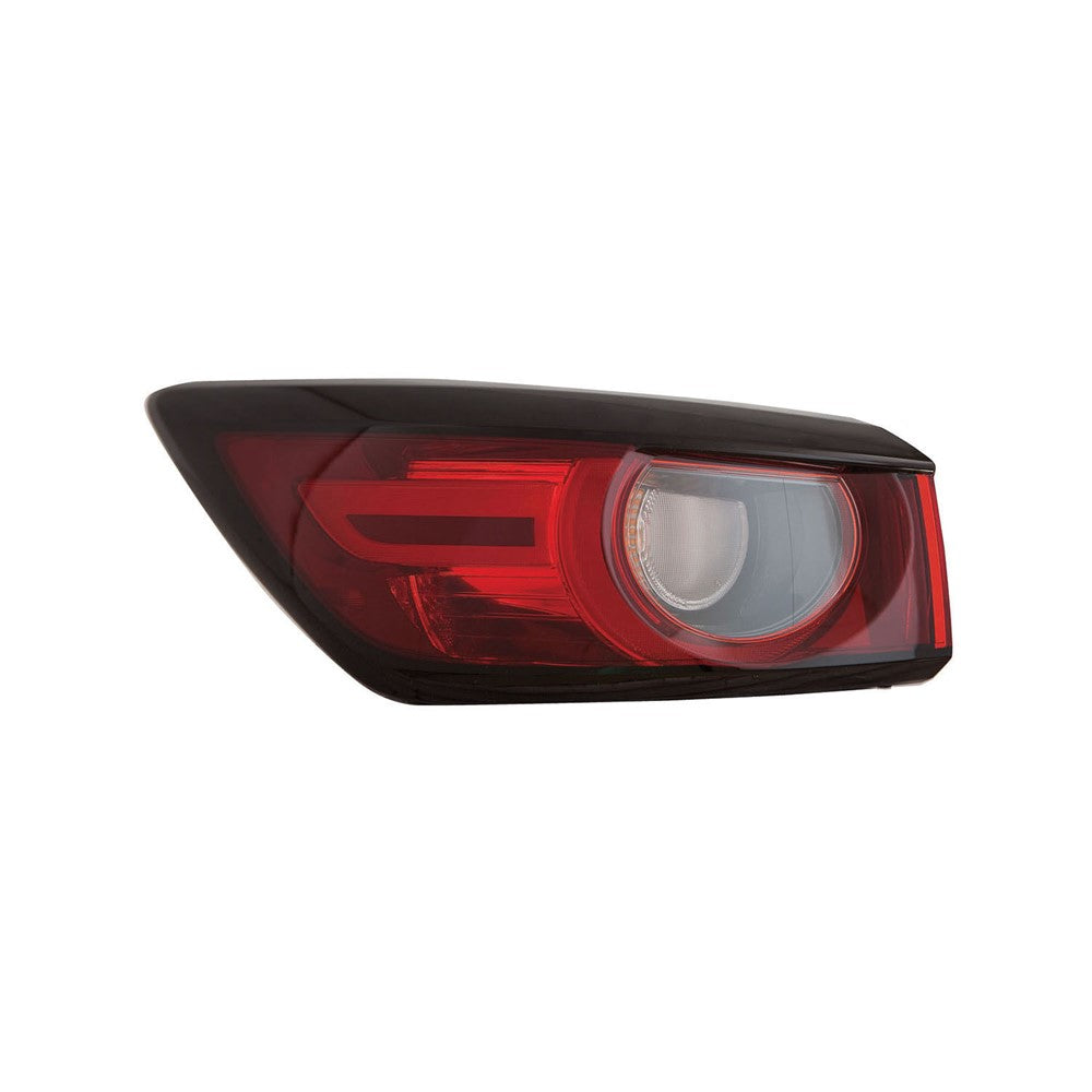 Rear Left Driver Side Led Outer Tail Light Assembly 2019-2022 Mazda Cx-3, Cx-30