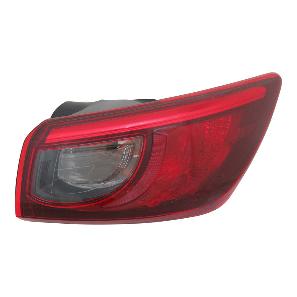 Rear Right Passenger Side Outer Tail Light Assembly 2016-2022 Mazda Cx-3, Cx-30
