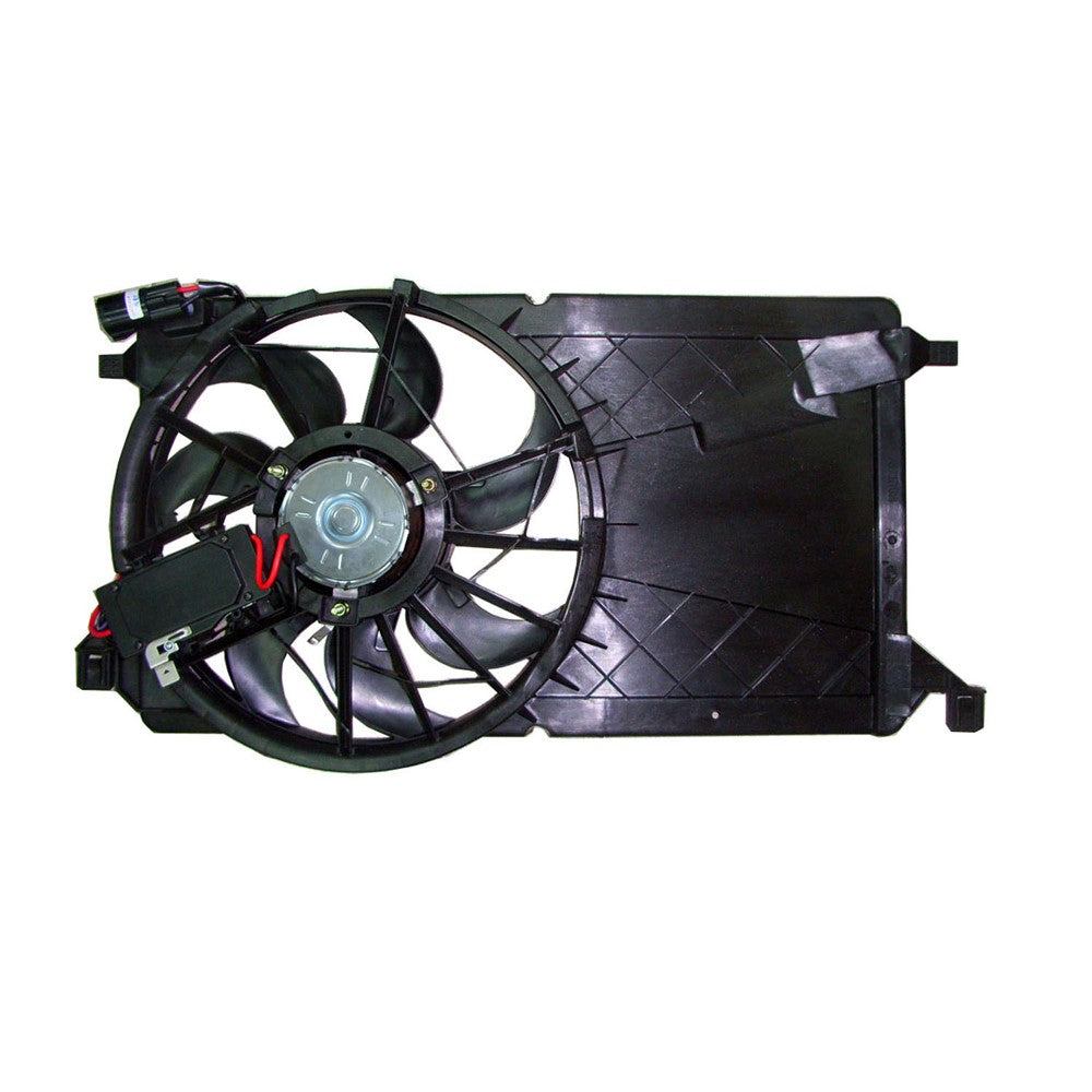Radiator Fan Assembly Without Turbo Single Fan Assembly 2004-2009 Mazda 3