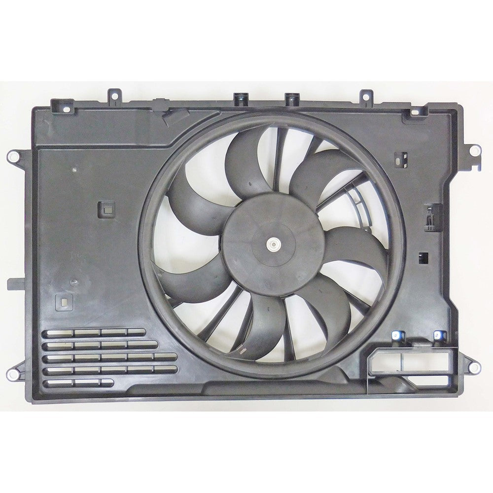 Radiator And Condenser Fan Assembly With One Big Fan 2019-2022 Mazda 3
