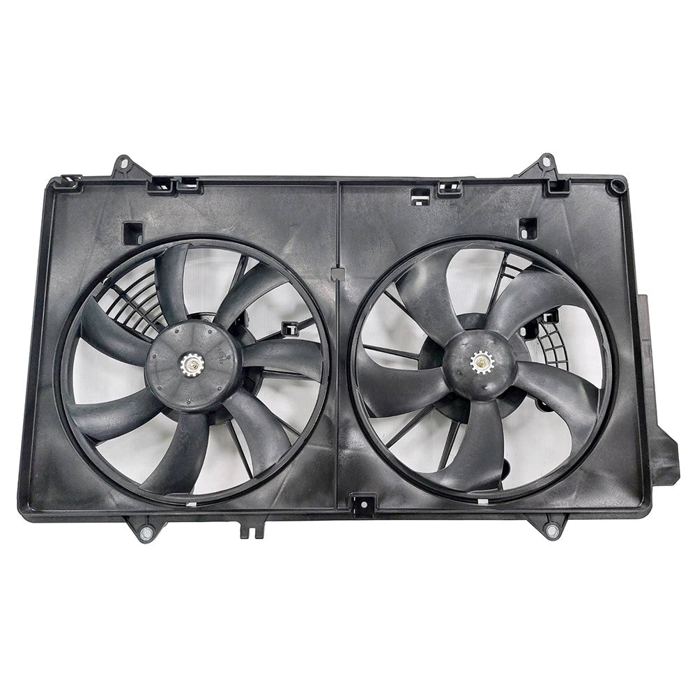 Radiator And Condenser Fan Assembly With One Big Fan 2017-2022 Mazda Cx-5