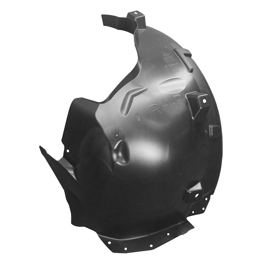 Front Right Passenger Side Rearward Section Of Front Fender Liner 2012-2019 Mercedes-Benz Ml350, Ml550, Ml400, Gle300d, Gle350, Gle400, Gle550