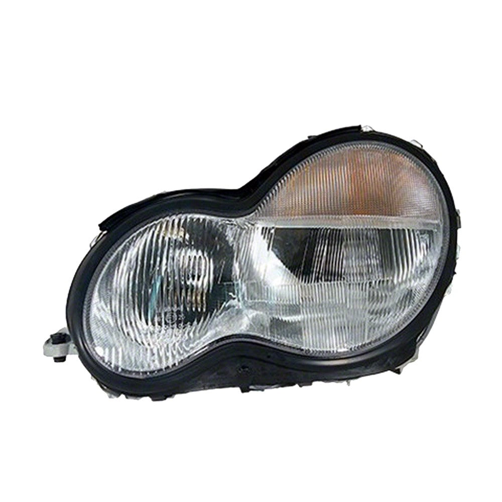 Front Left Driver Side Halogen Headlight Assembly 2001-2004 Mercedes-Benz C240, C320, C230, C32 Amg