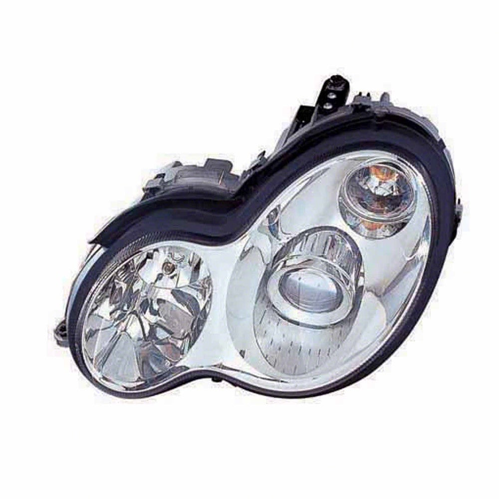 Front Left Driver Side Hid Headlight Lens And Housing 2002-2007 Mercedes-Benz C240, C32 Amg, C320, C230, C280, C350