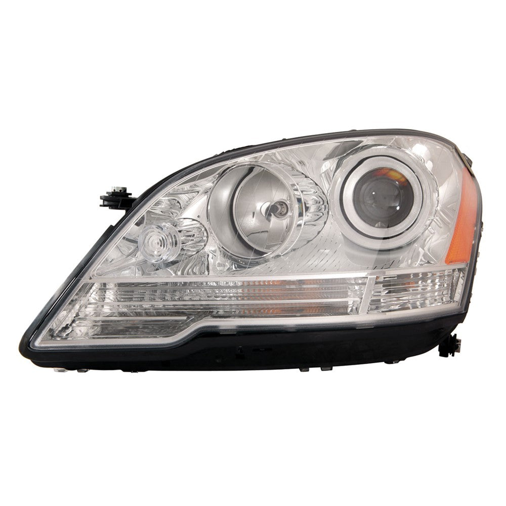 Front Left Driver Side Halogen Headlight Assembly 2008-2011 Mercedes-Benz Ml320, Ml350, Ml550, Ml63 Amg, 450sl, 450slc