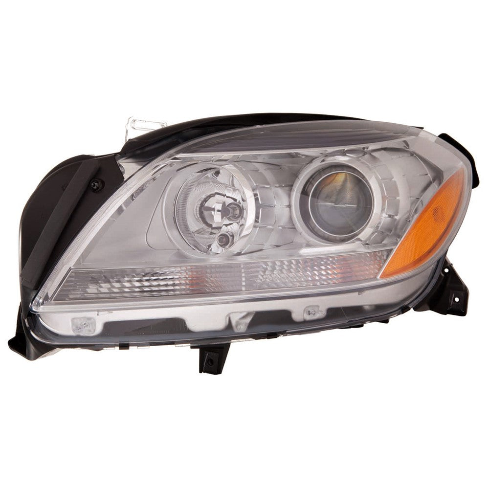 Front Left Driver Side Halogen Headlight Assembly 2012-2015 Mercedes-Benz Ml350, Ml550, Ml63 Amg, Ml250, Ml400