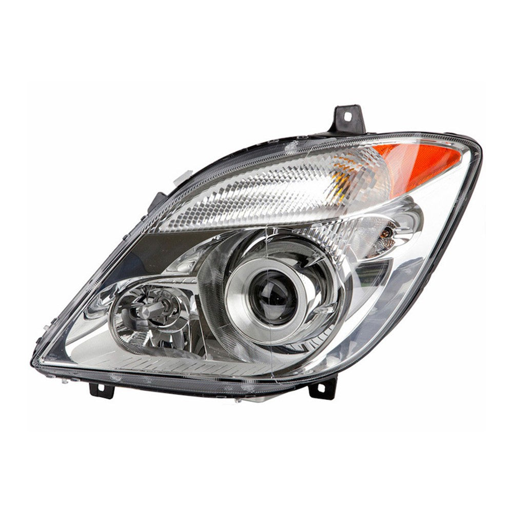 Front Left Driver Side Hid Headlight Lens And Housing 2010-2013 Mercedes-Benz Sprinter 2500, Sprinter 3500