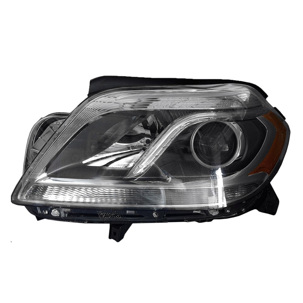 Front Left Driver Side Halogen Headlight Assembly 2013-2016 Mercedes-Benz Gl350, Gl450, Gl550, Gl63 Amg