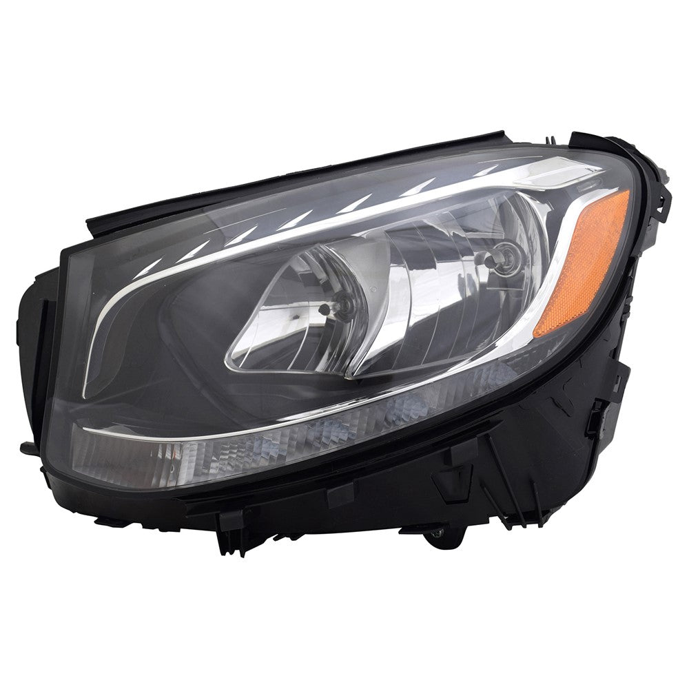 Front Left Driver Side Halogen Headlight Assembly 2016-2019 Mercedes-Benz Glc300, Glc43 Amg, Glc350e