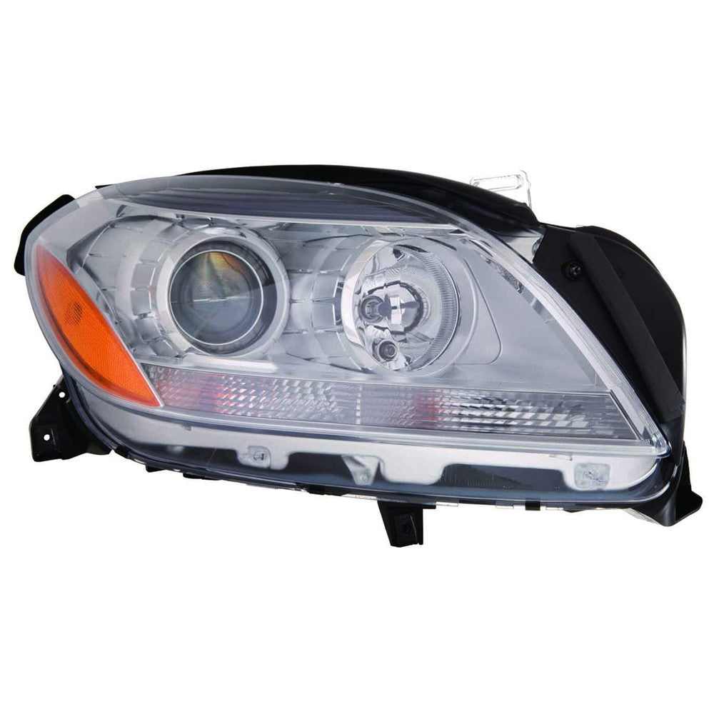 Front Right Passenger Side Halogen Headlight Assembly 2012-2015 Mercedes-Benz Ml350, Ml550, Ml63 Amg, Ml250, Ml400