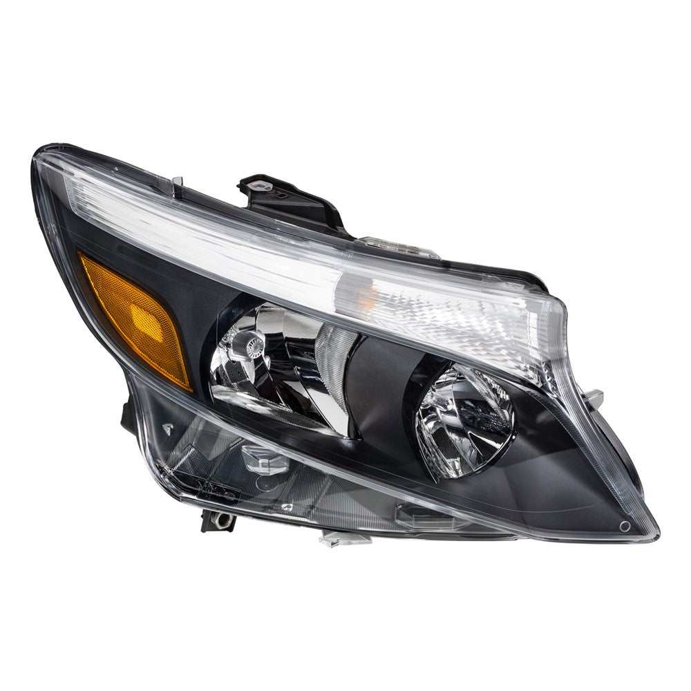 Front Right Passenger Side Halogen Headlight Assembly 2016-2023 Mercedes-Benz Metris