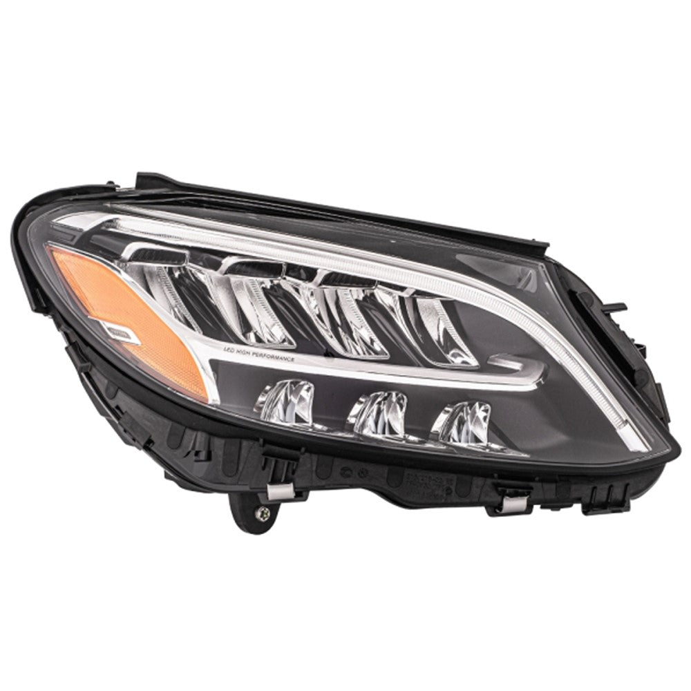 Front Right Passenger Side Led Headlight Lens And Housing 2019 Mercedes-Benz C300, C43 Amg, C63 Amg, C63 Amg S
