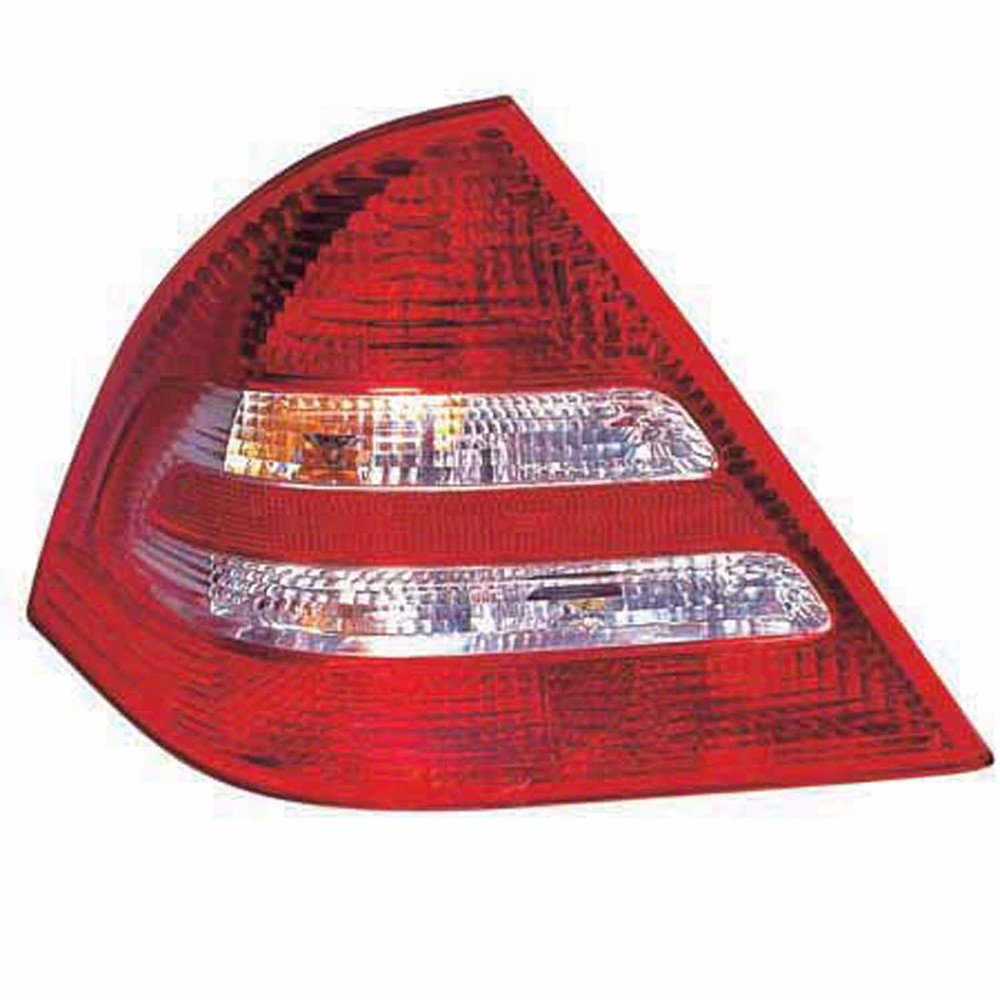 Rear Left Driver Side Tail Light Lens And Housing 2005-2007 Mercedes-Benz C230, C240, C320, C55 Amg, C280, C350