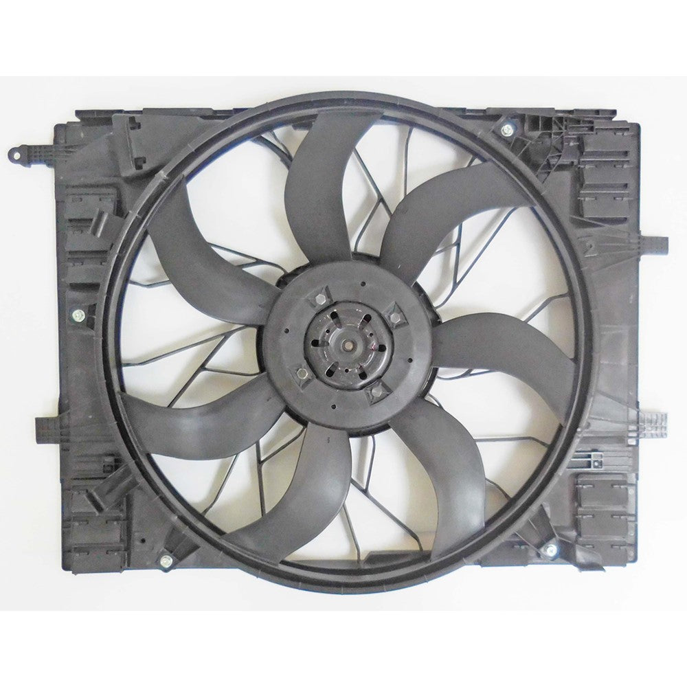 Radiator And Condenser Fan Assembly With One Big Fan 2019-2022 Mercedes-Benz Cls53 Amg, E53 Amg