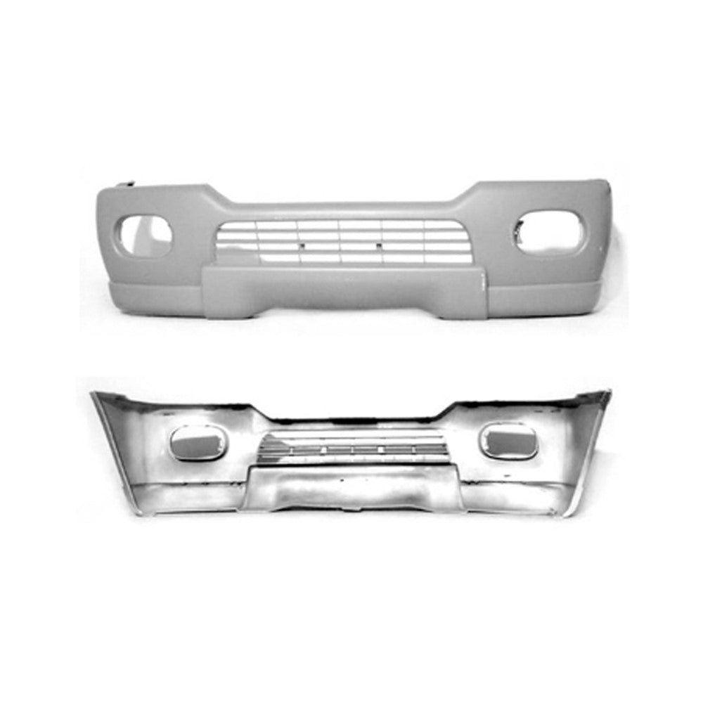 Front Bumper Cover 2000-2004 Mitsubishi Montero Sport, Montero