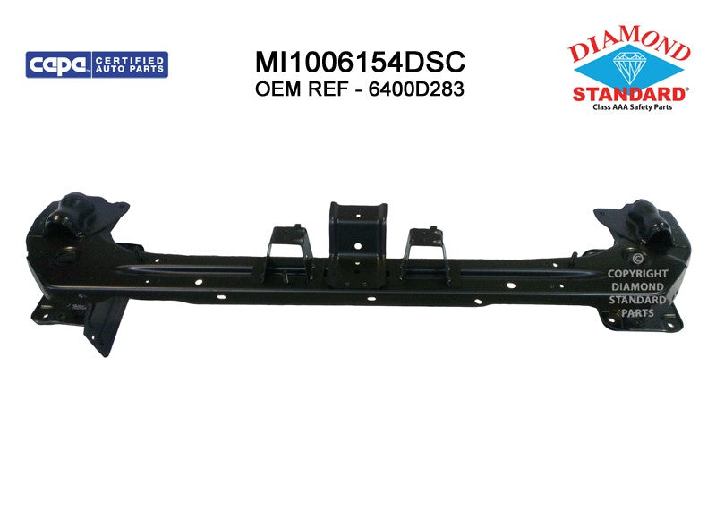 Front Bumper Impact Bar 2007-2009 Mitsubishi Outlander